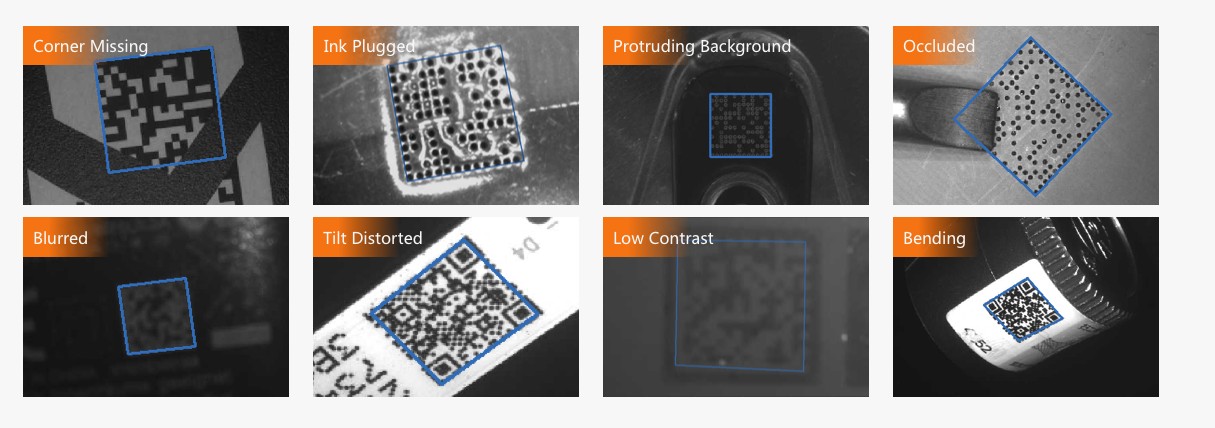 machine vision barcode scanner